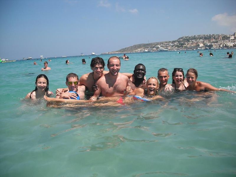 Baden in Malta - Strand Mellieha